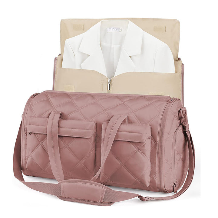 Elegant Travel Bag with Moisture Resistant Interior Compartment Stornfield