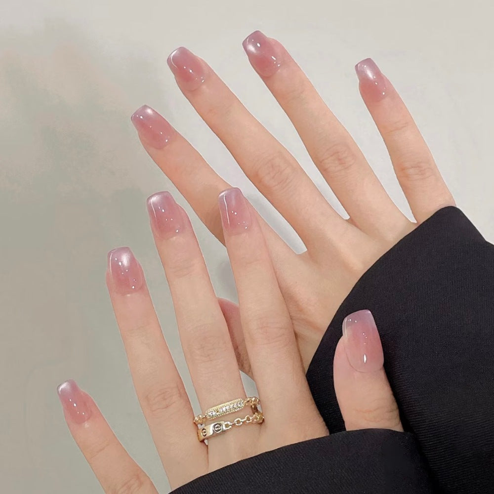 Glossy Gradient Press-On Nail Tips Stornfield