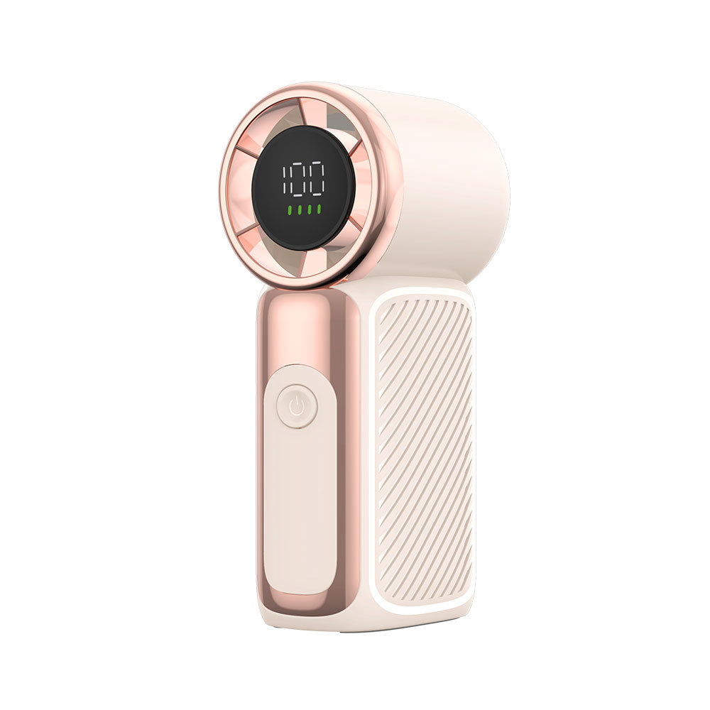 Unisex Portable Digital Display Handheld Fan Stornfield