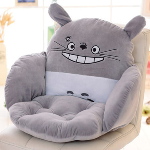 Plush seat cushion with cute bear motif Stornfield