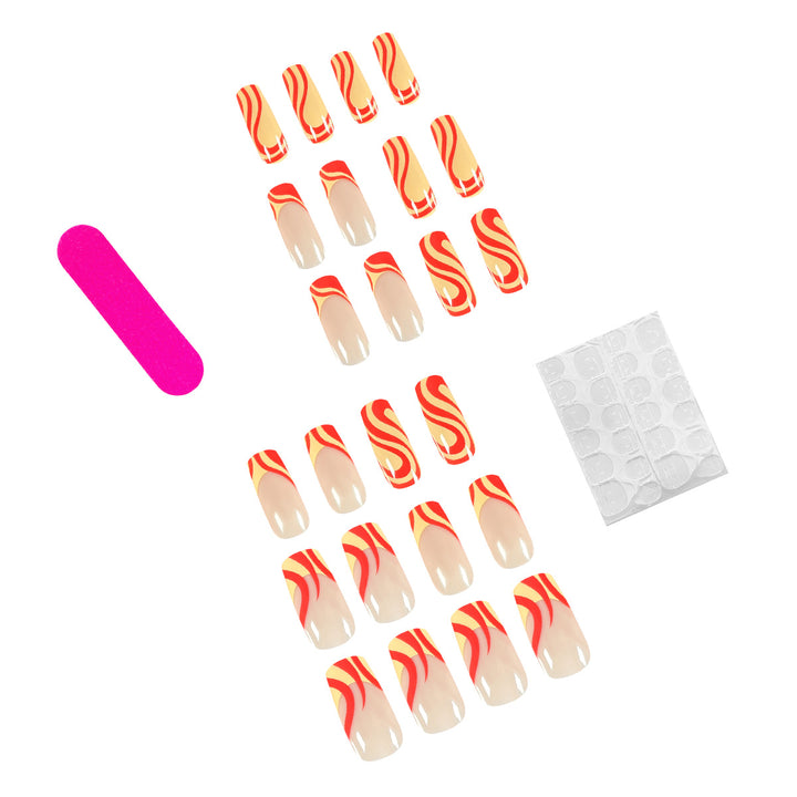 Creative and colorful art nails Stornfield