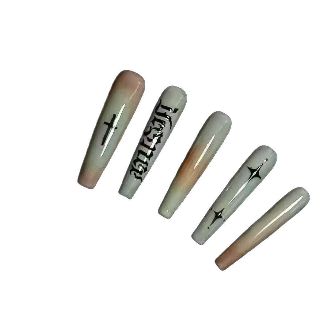 Artistic Press-On Nail Tips Stornfield