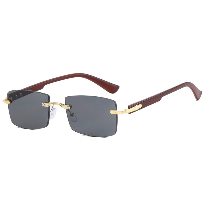 Ladies fashionable square sunglasses with exquisite gold frame Stornfield