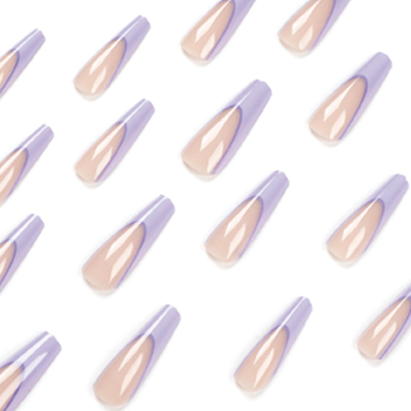 Artificial nail art with elegant ombre design Stornfield