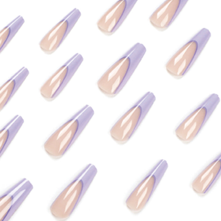 Artificial nail art with elegant ombre design Stornfield