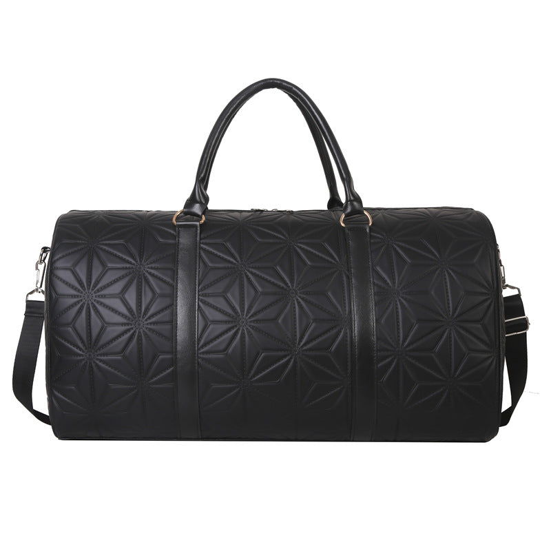 Elegant Quilted Weekend Duffel