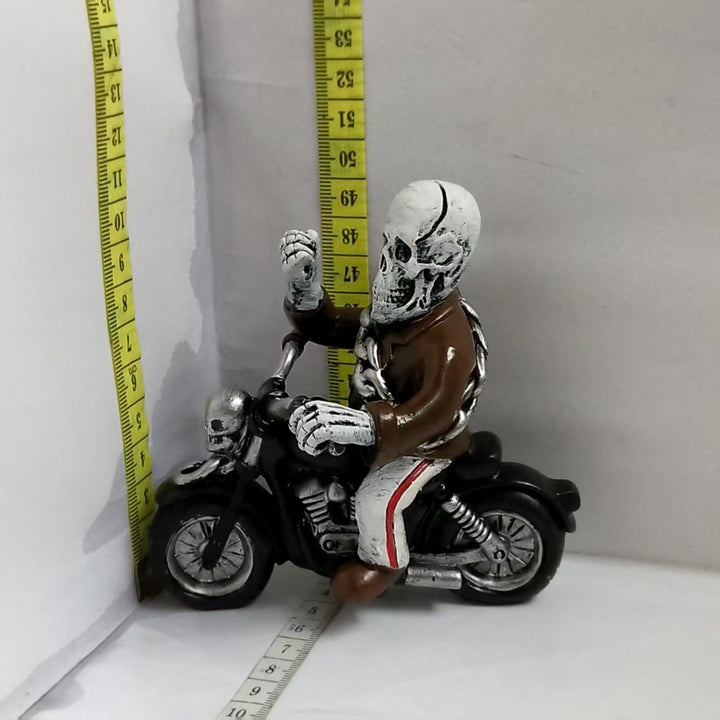 Creepy motorcycle figure Stornfield