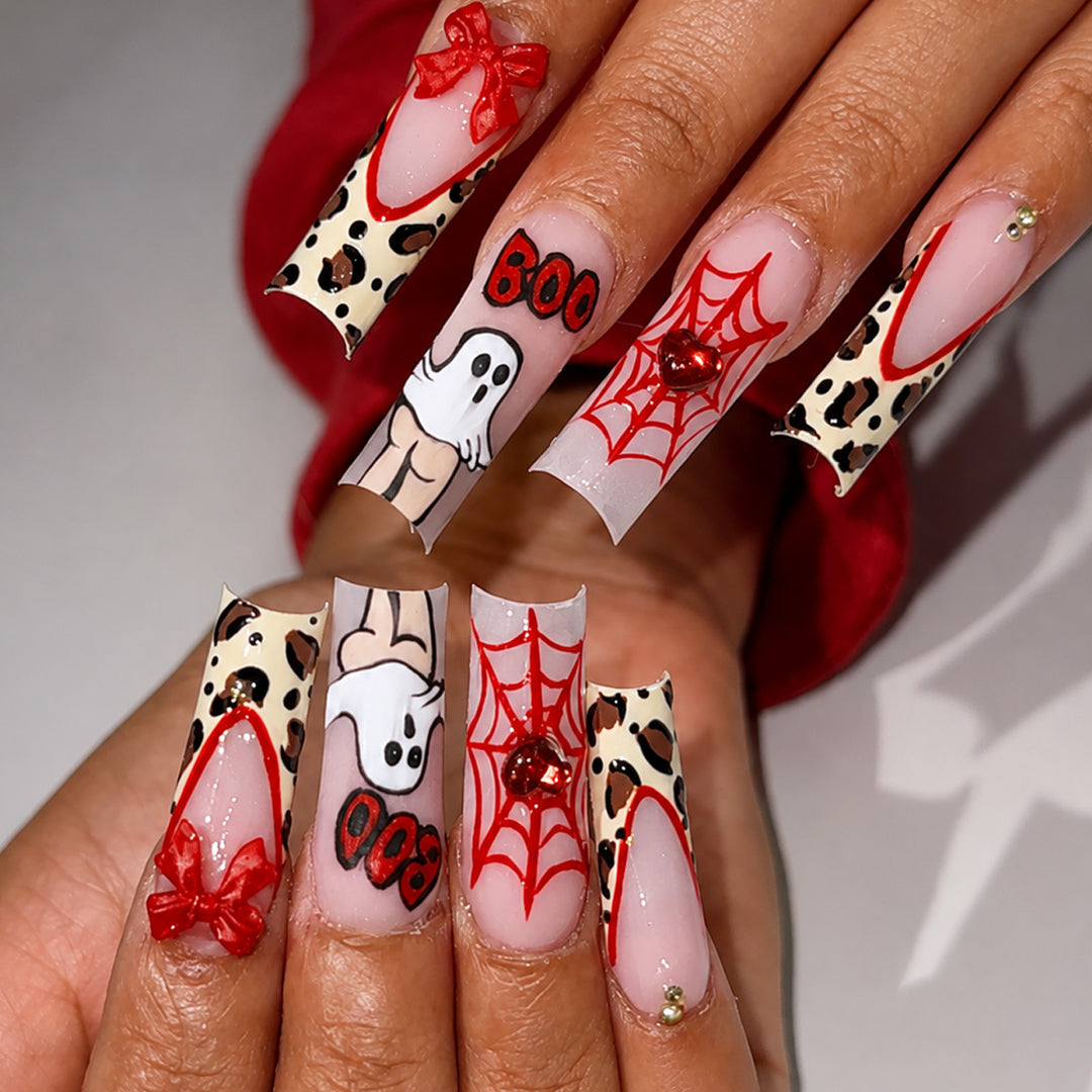 Creative nail art set with Halloween motifs Stornfield