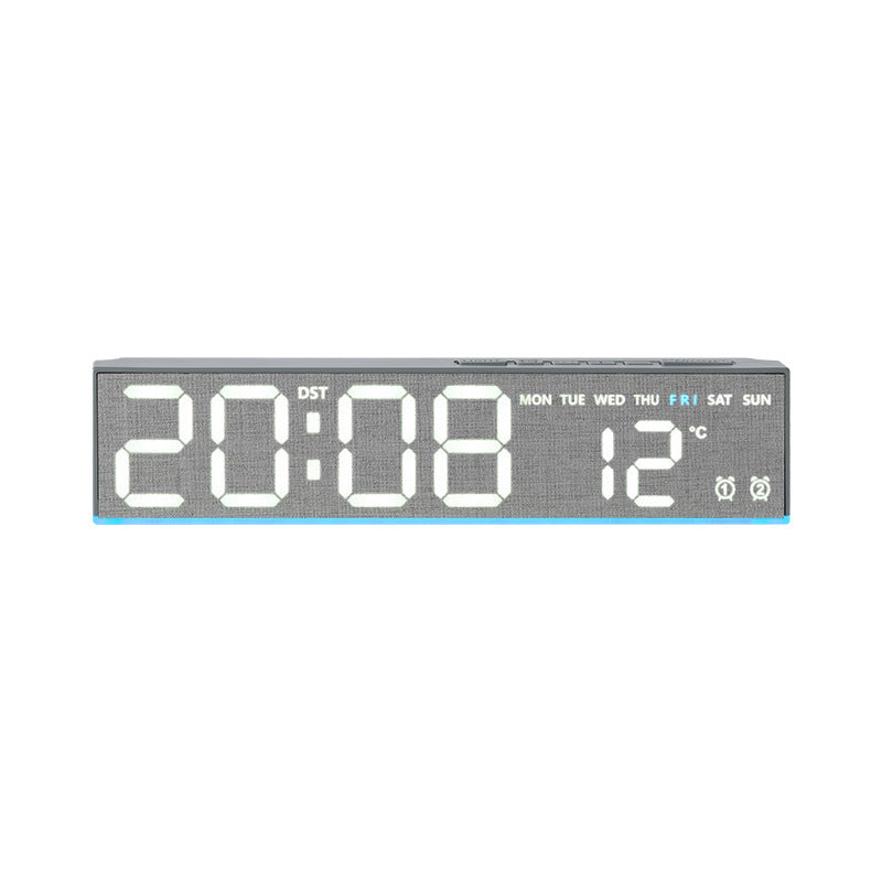 Digital alarm clock with temperature sensor and week display Stornfield