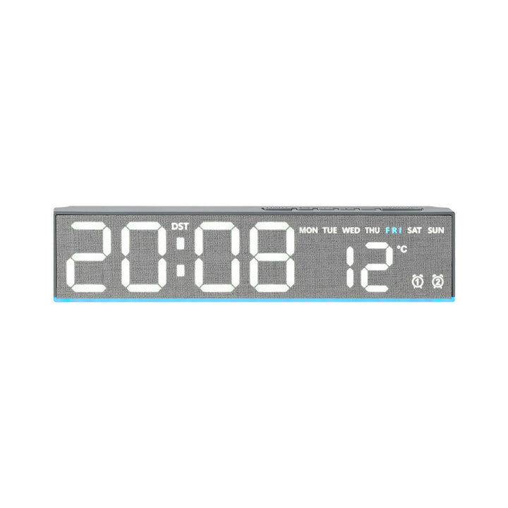 Digital alarm clock with temperature sensor and week display Stornfield