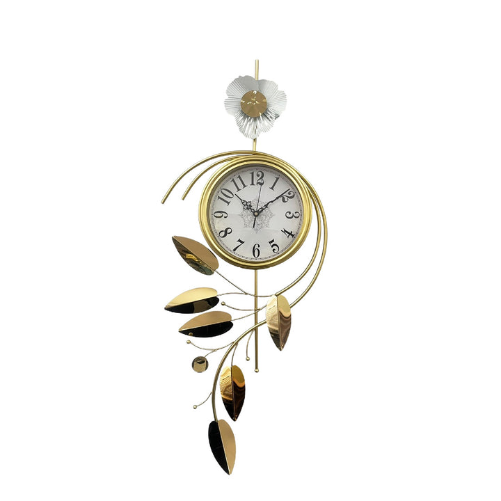 Elegant Floral Wall Clock Stornfield