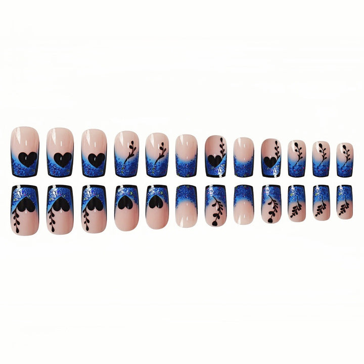 Artistic Gradient Press-On Nail Extensions Stornfield