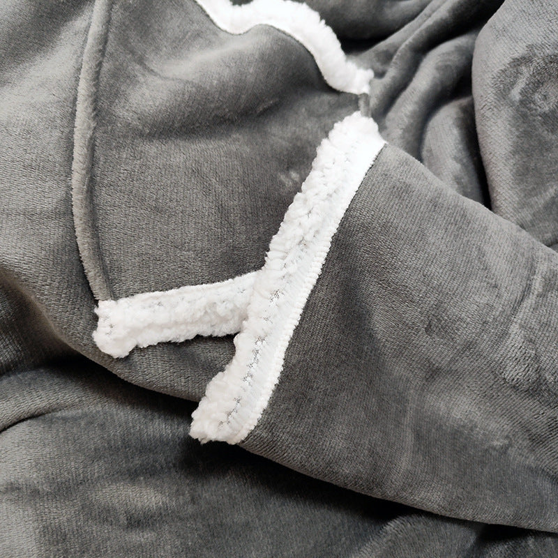 Women Cozy Oversized Poncho made of soft fleece Stornfield