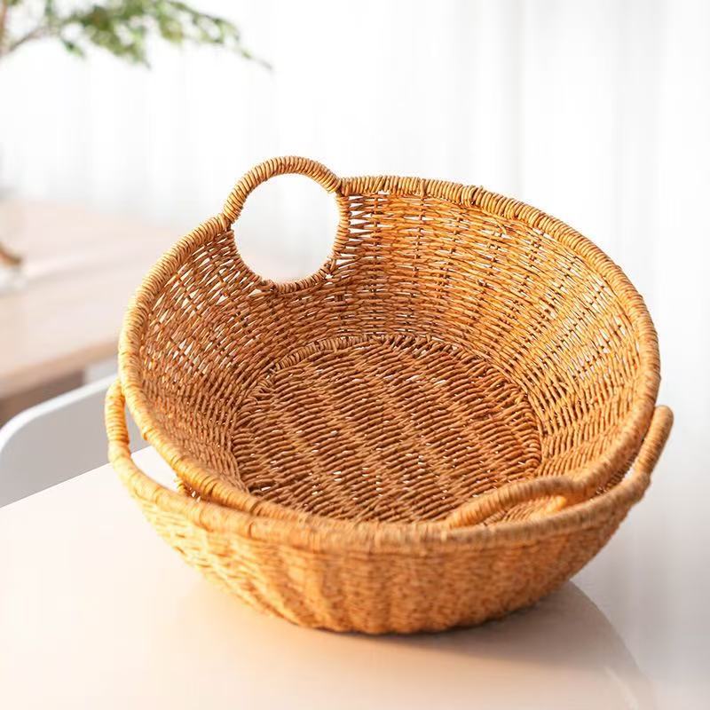 Women Decorative Basket with Handles Stornfield