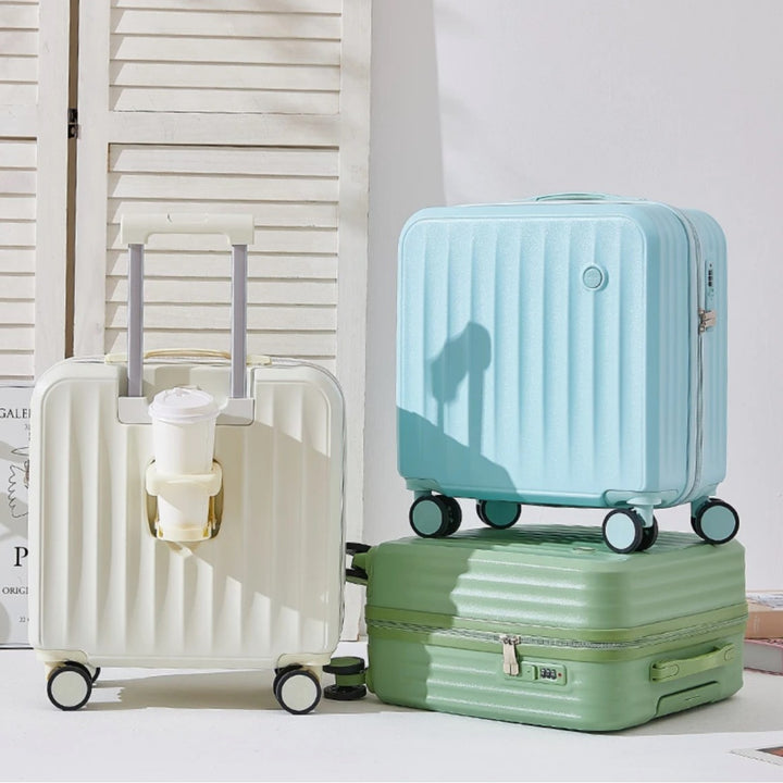 Women's Lightweight Hard-Shell Carry-On Luggage Stornfield