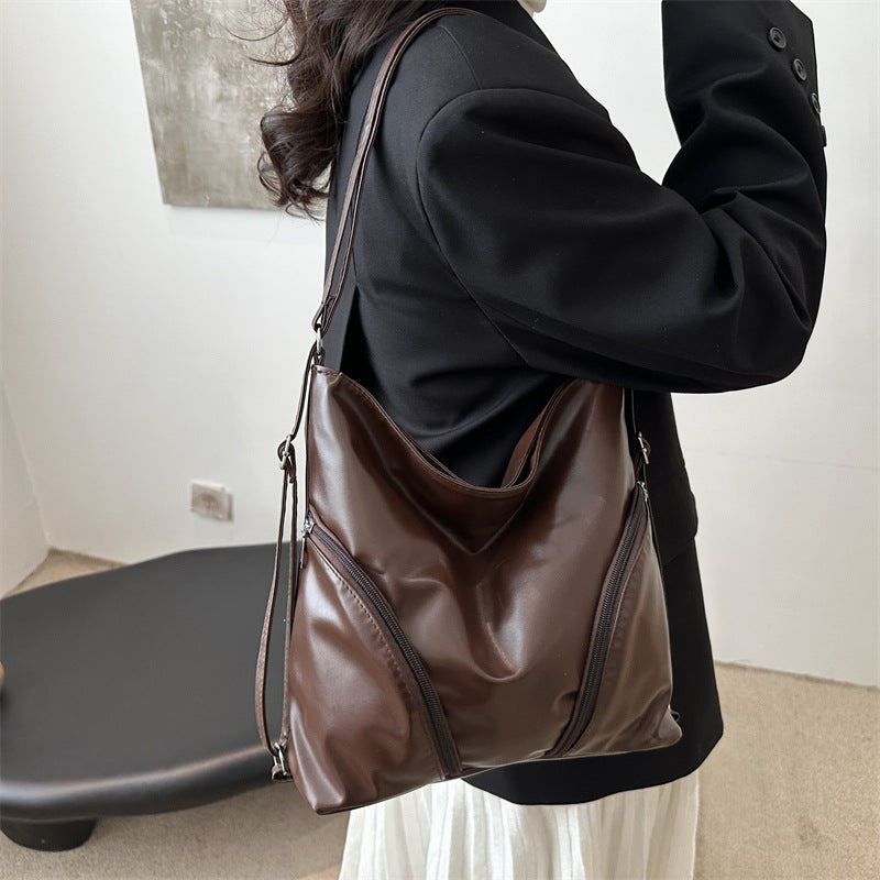 Chic Faux Leather Hobo Bag Stornfield