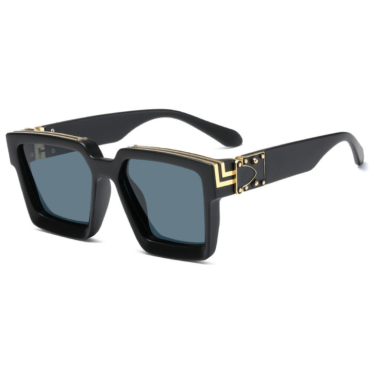 Women's square designer sunglasses with striking frame Stornfield