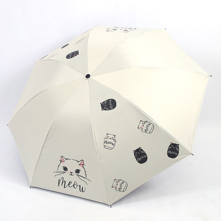 Ladies umbrella with playful cat design Stornfield
