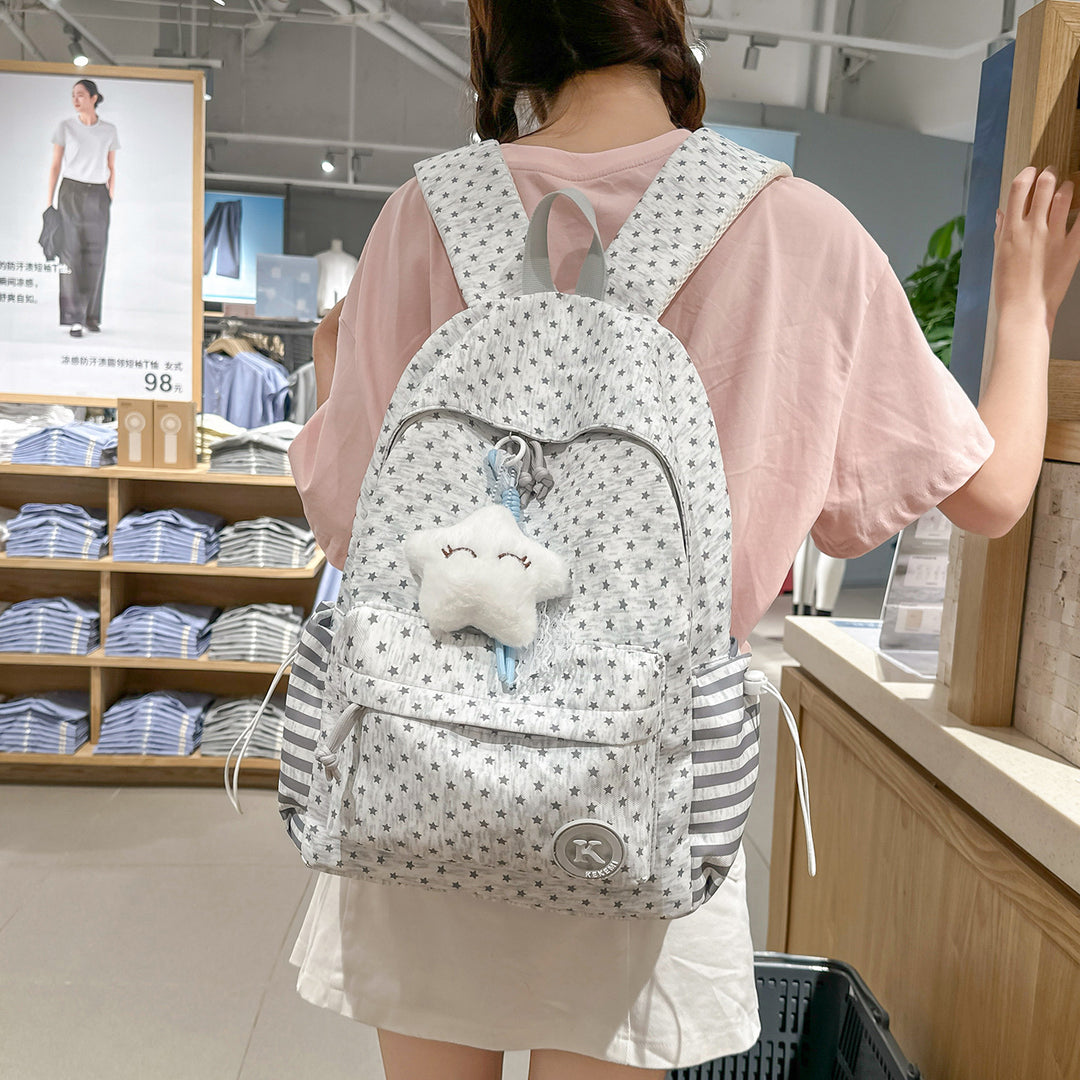 Cute Star-Patterned Backpack Stornfield
