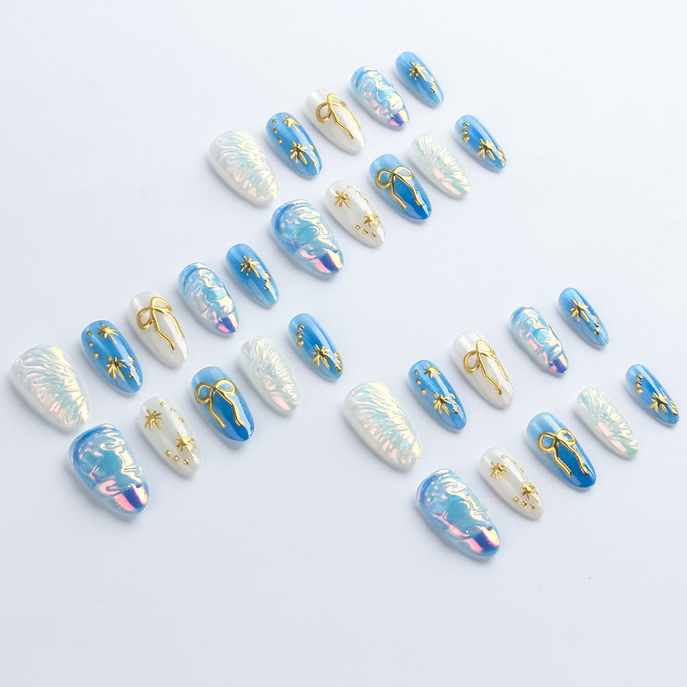 Artistic Press-On Nail Art Set Stornfield 1787542830
