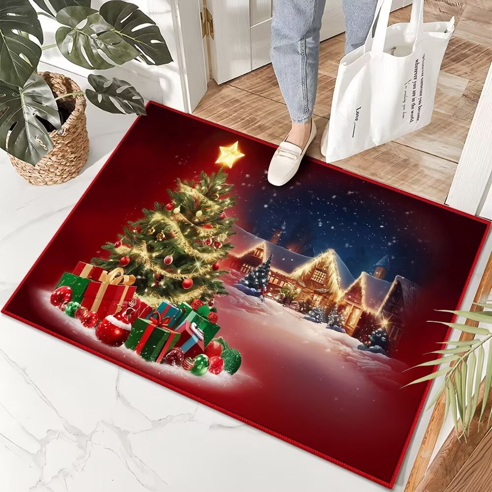 Decorative Holiday Entrance Mat Stornfield