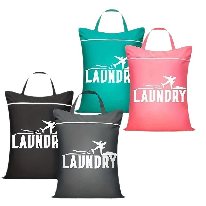 Stylish Laundry Tote with Zipper Stornfield