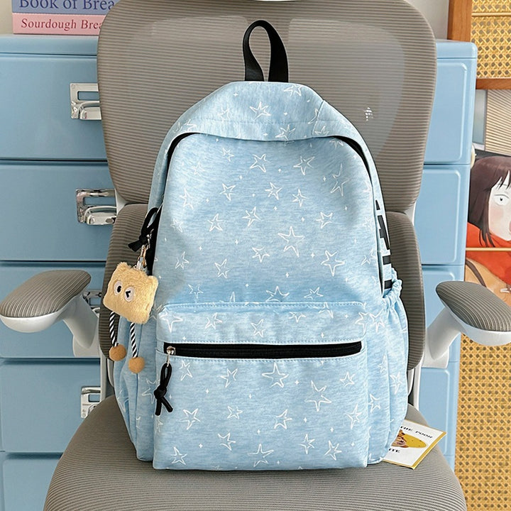 Stylish Casual Backpack with Star Pattern Stornfield