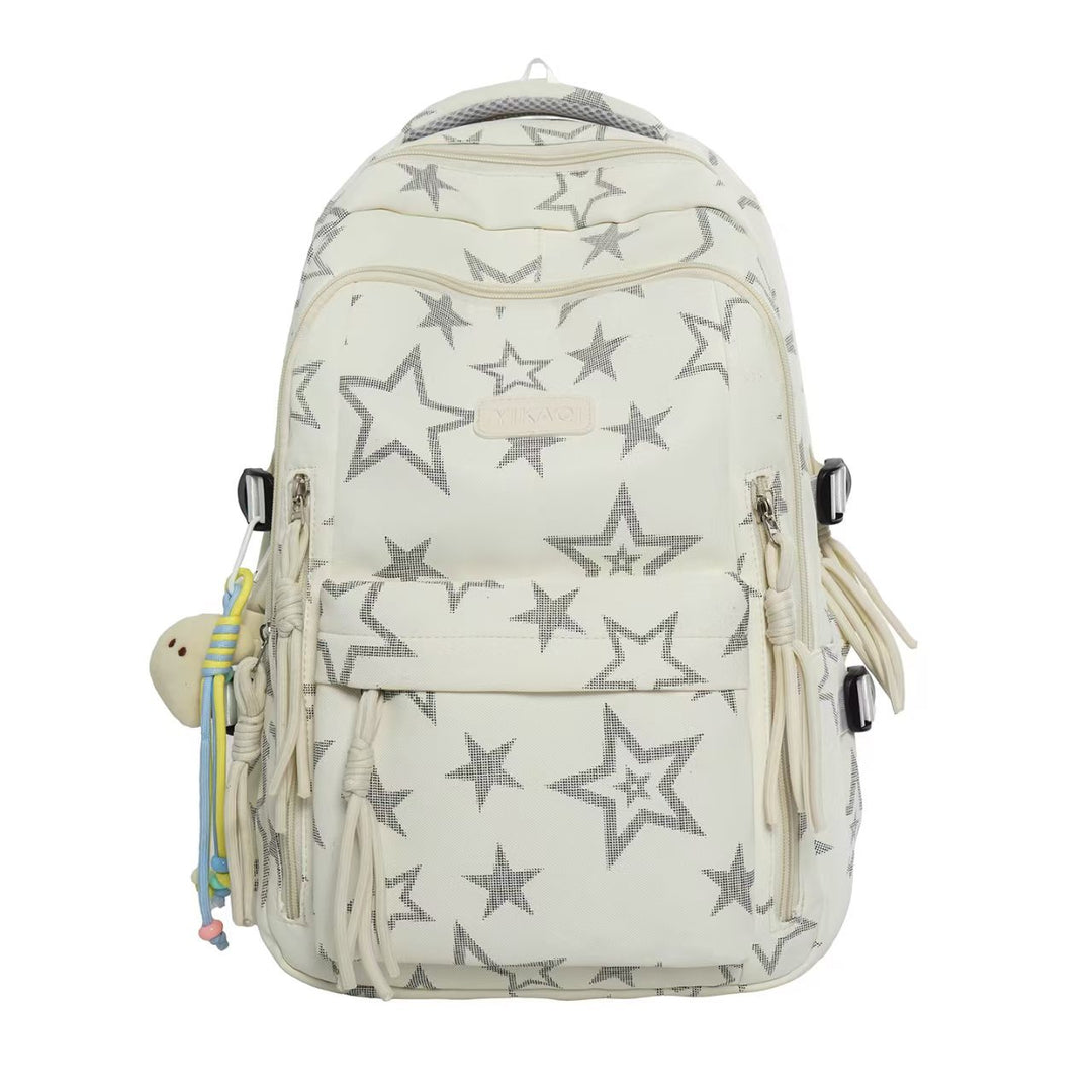 Versatile Star-Patterned Backpack Stornfield