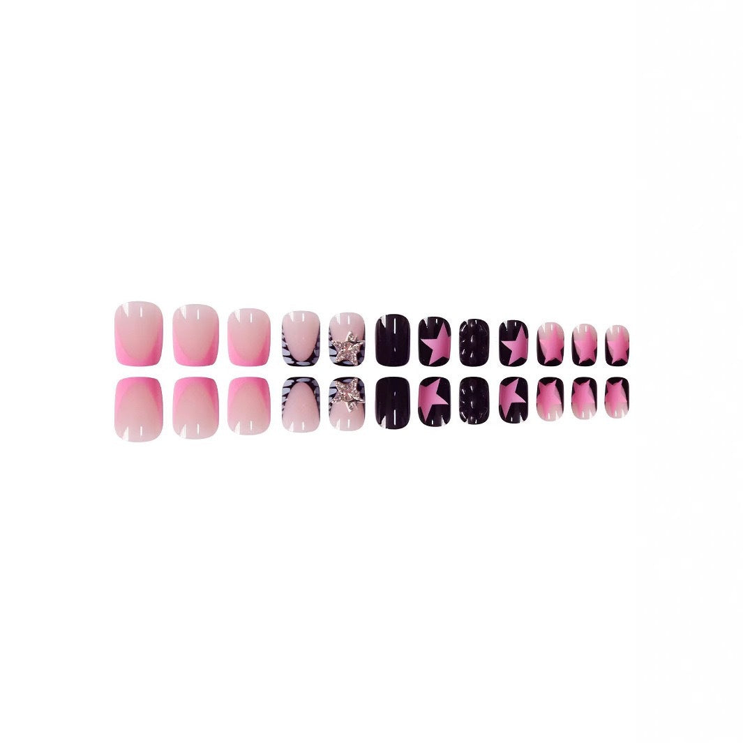 Decorative Press-On Nail Art Set Stornfield