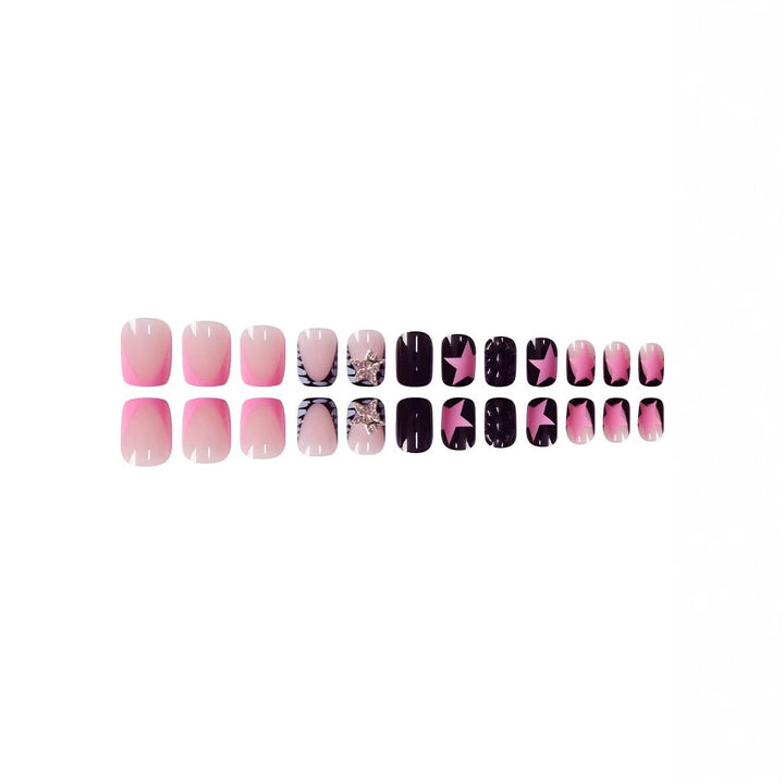 Decorative Press-On Nail Art Set Stornfield