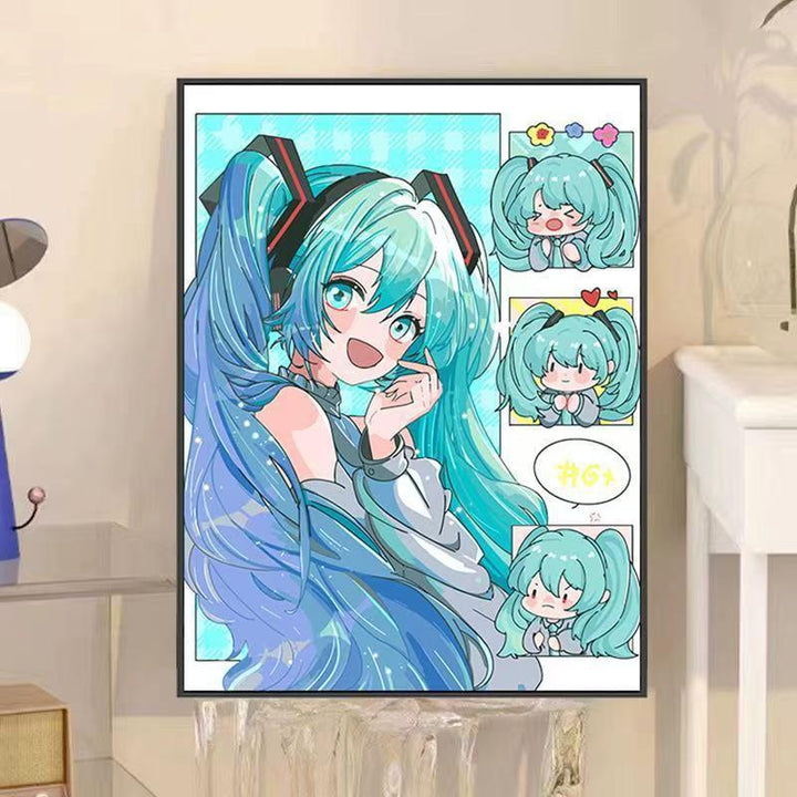 Anime-Inspired Decorative Wall Art Stornfield