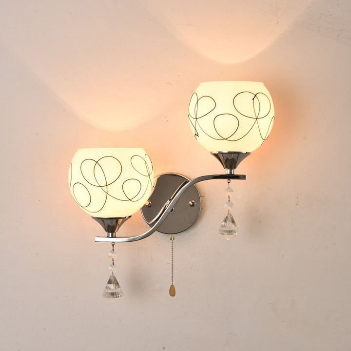 Modern Elegant Dual-Bulb Wall Sconce