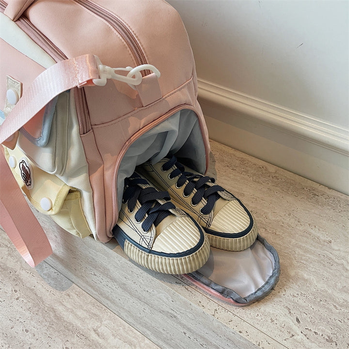 Sporty Shoulder Bag With Multifunctional Compartments Stornfield