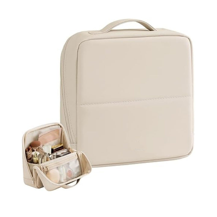 Cosmetic bag with elegant organizer Stornfield