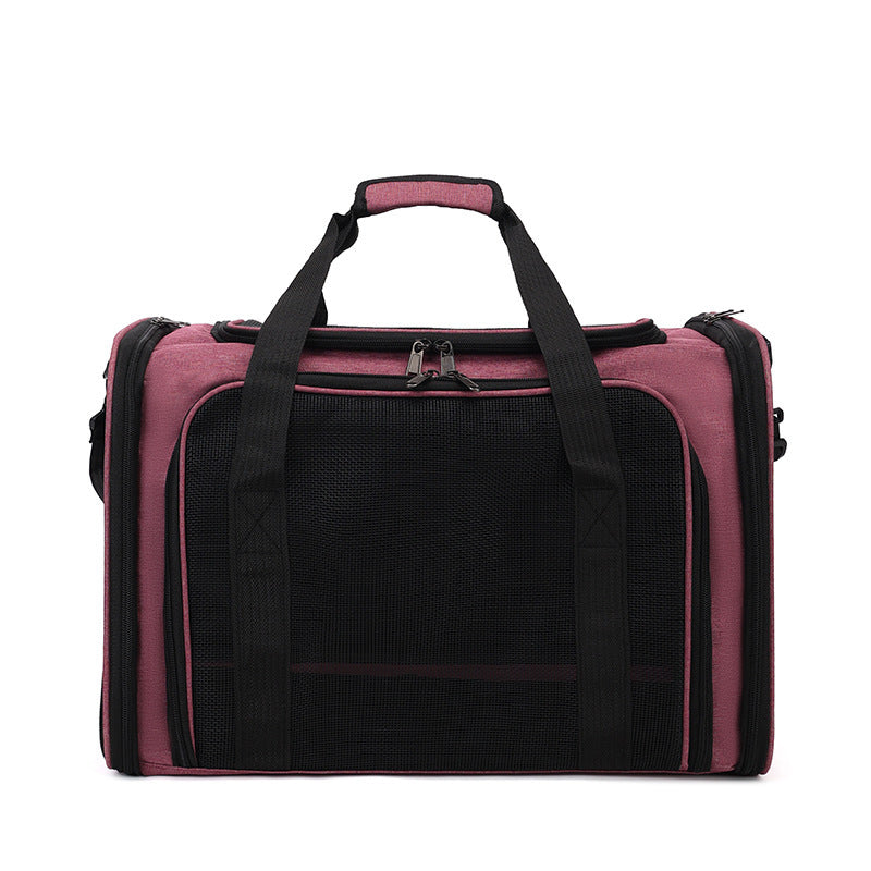 Unisex Pet Transport Bag with Breathable Mesh Stornfield