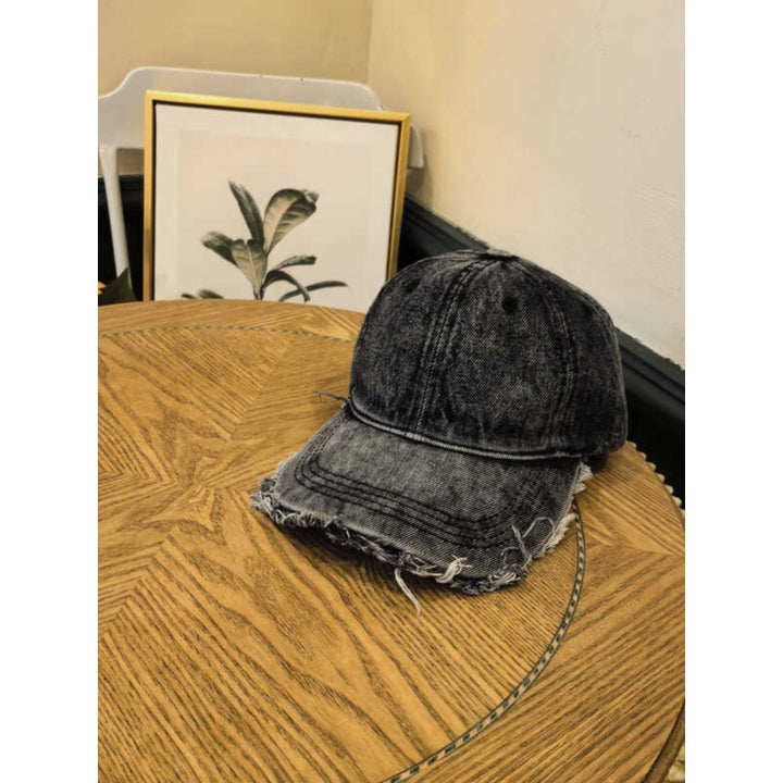Men's Distressed Denim Baseball Cap Stornfield 1784270742