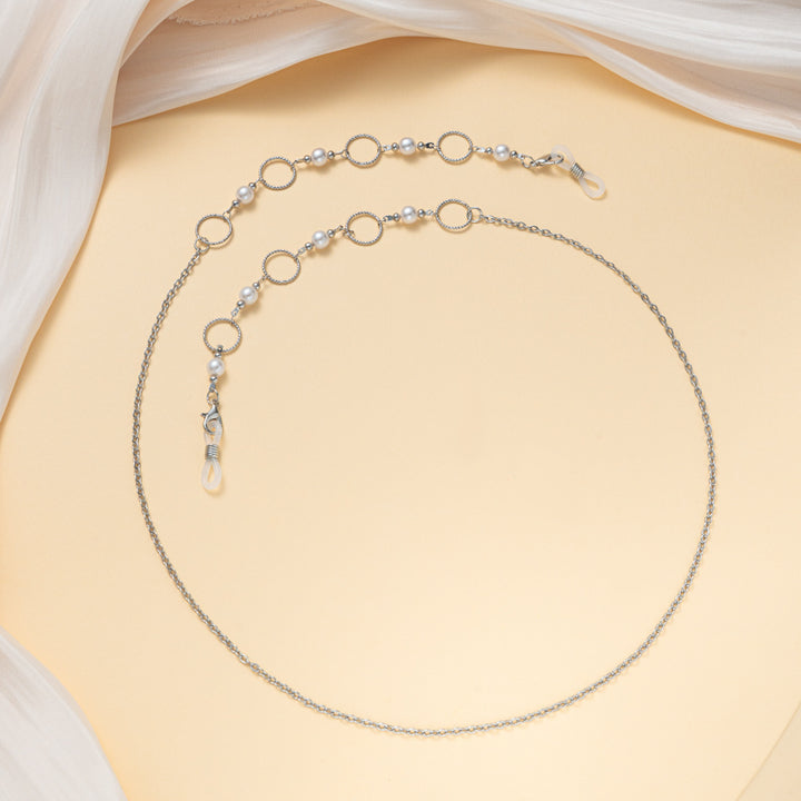 Pearlescent and Chain Eyewear Necklace Stornfield