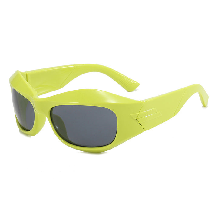 Women Retro Sunglasses in trendy Shield design Stornfield