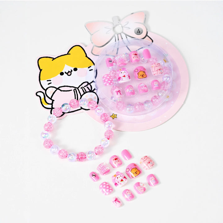 Cute Cartoon-Themed Press-On Nail Set Stornfield