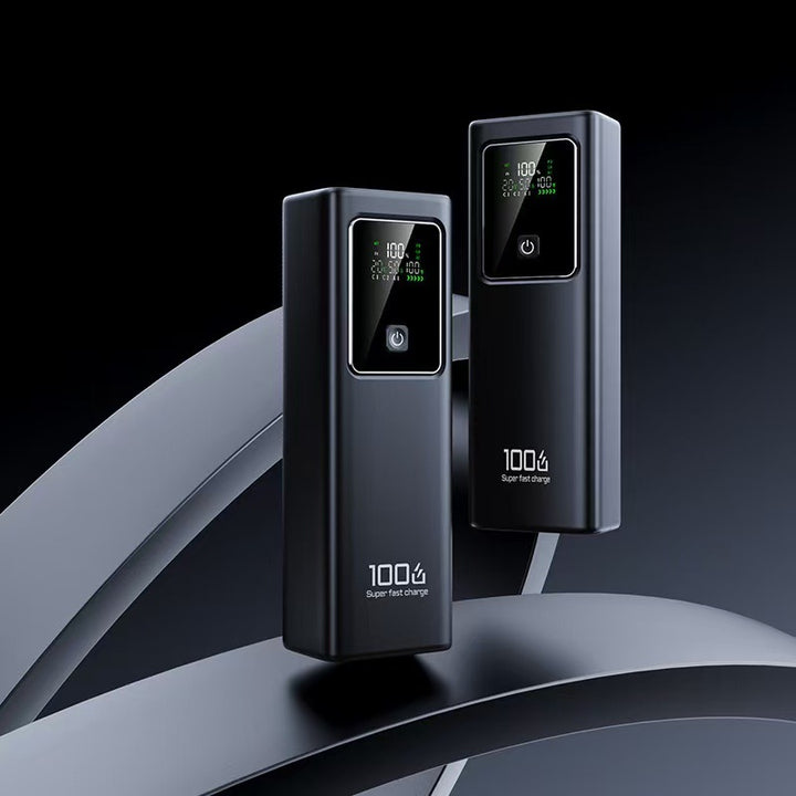 Power bank with integrated LCD display and super fast charging function Stornfield