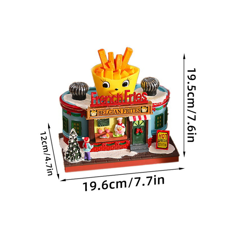 Nostalgic Ice Cream Parlor with LED Lighting Stornfield
