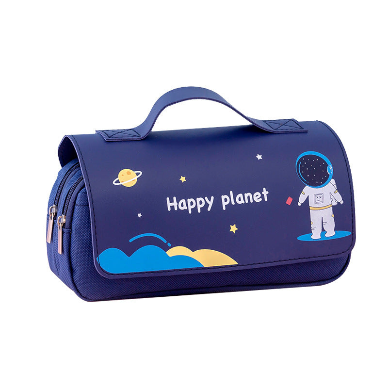 Astronaut-Themed Pencil Case