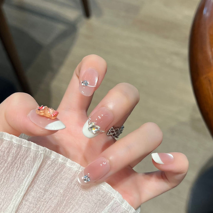 Artistic Press-On Nail Set Stornfield