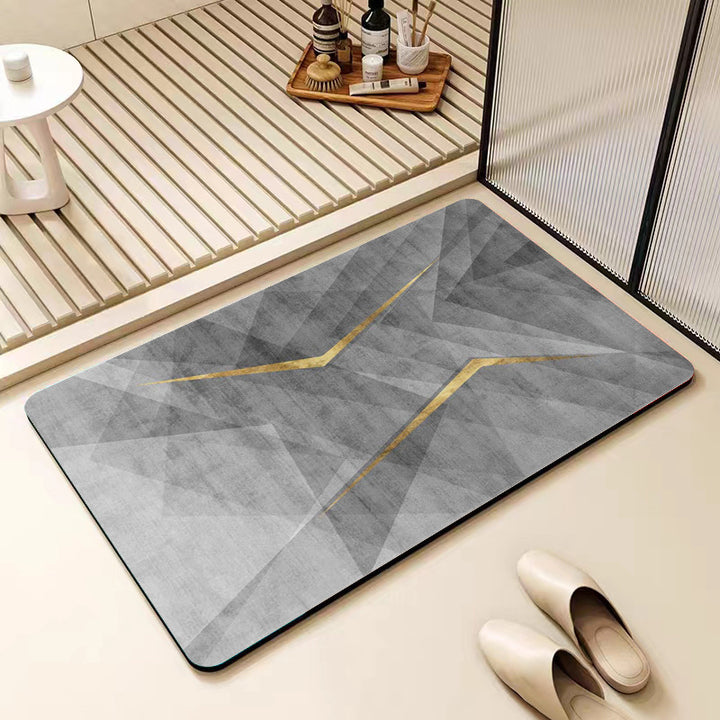 Modern Abstract Bathroom Mat