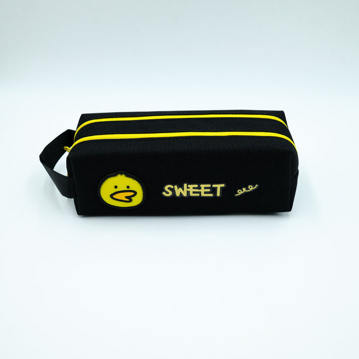 Fun Character Zip-Up Pencil Case
