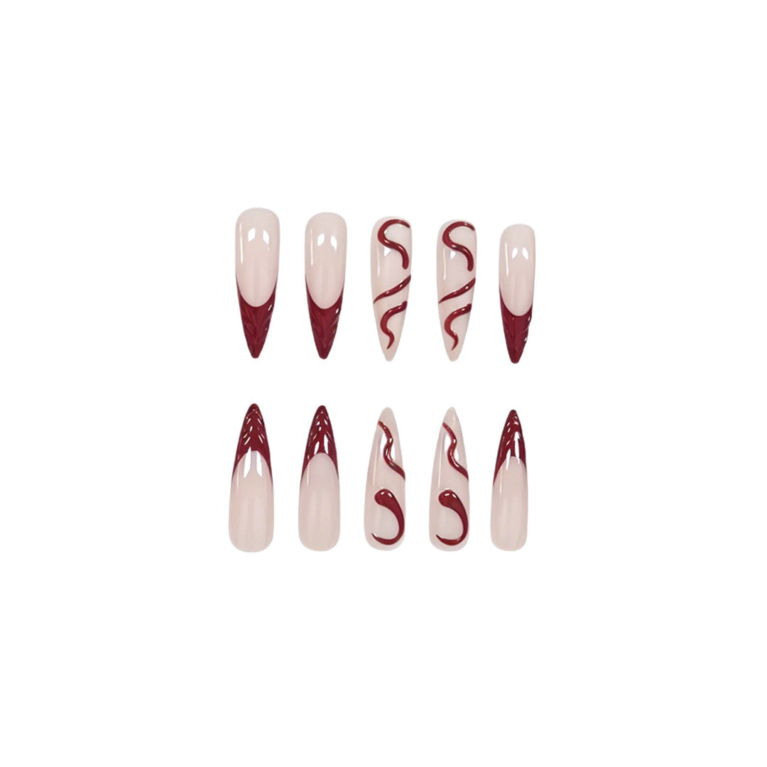 Decorative Stiletto Nail Art Set Stornfield