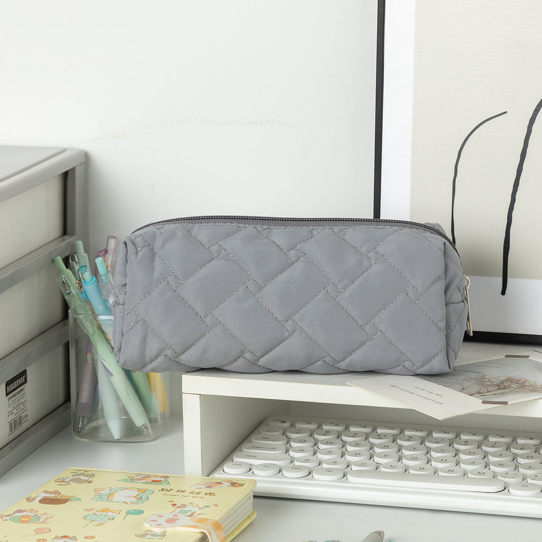 Quilted Textured Pencil Case Stornfield