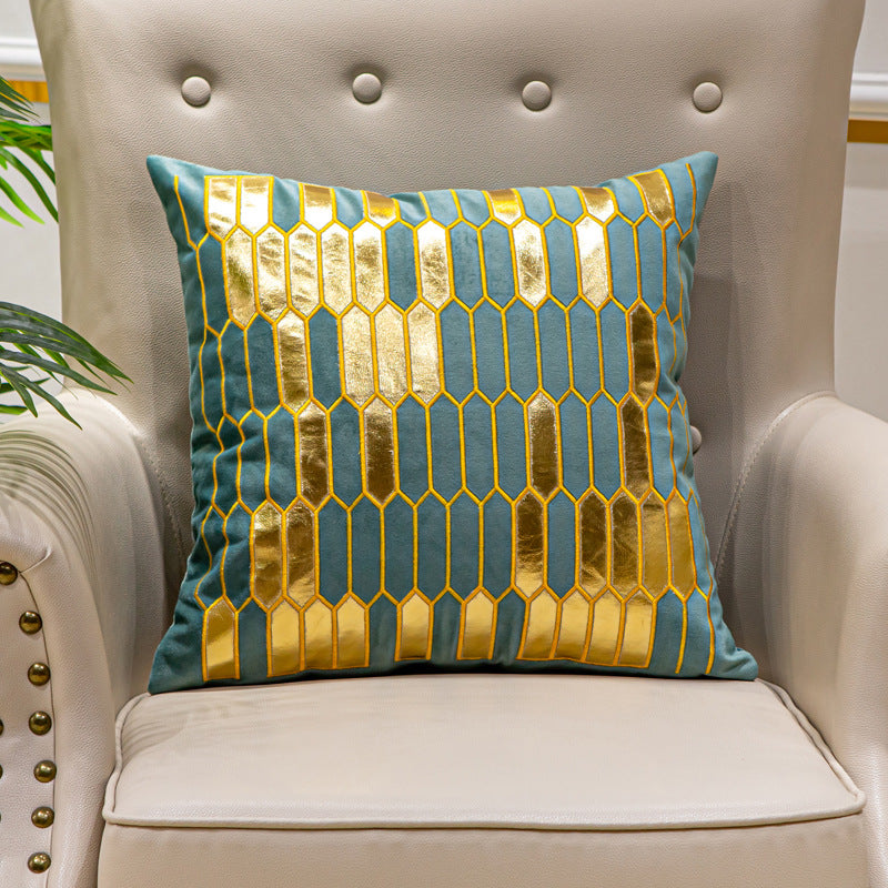 Decorative Luxury Geometric Velvet Pillow