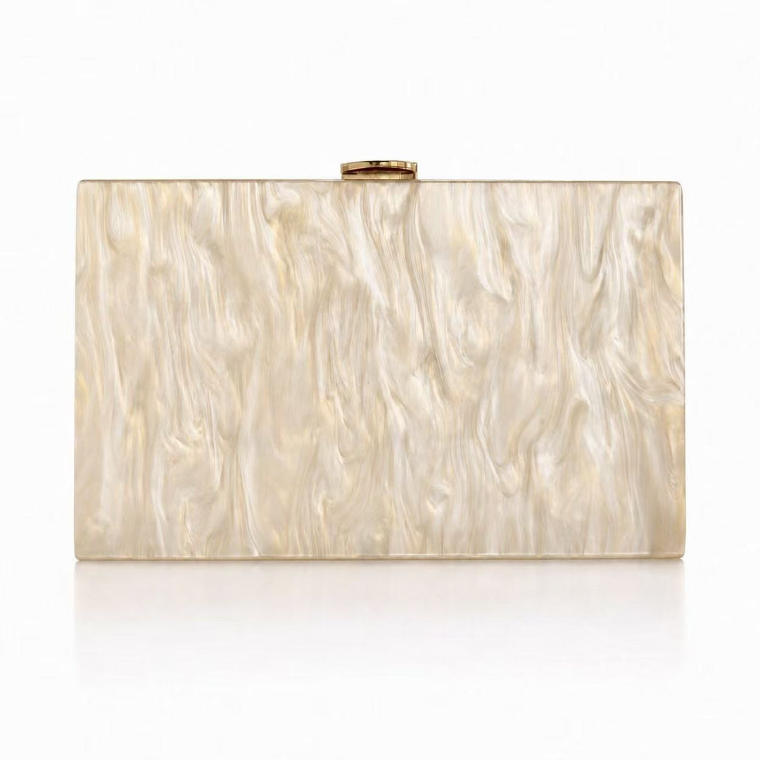 Artistic Acrylic Evening Clutch
