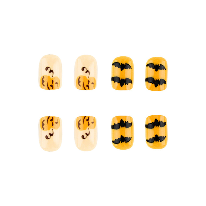 Seasonal Halloween-Themed Press-On Nail Art Set Stornfield
